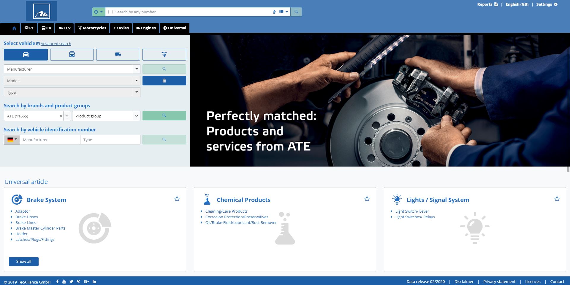 catalogue ate en ligne