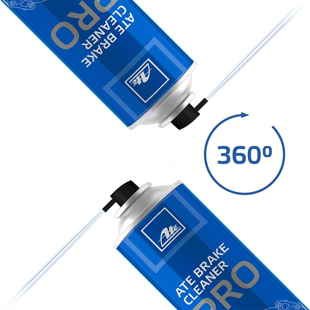 Utilisation flexible dans toutes les positions, même à l’envers